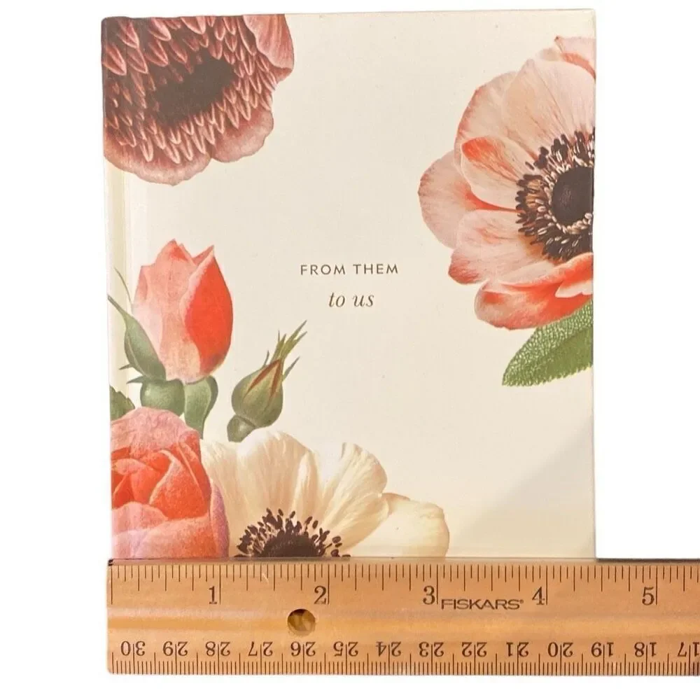 Kate Spade Gift Log Book Tracker Floral Cover 6”x4.5” Wedding Shower Birthday